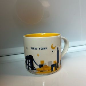 new york you are here mug starbucks
